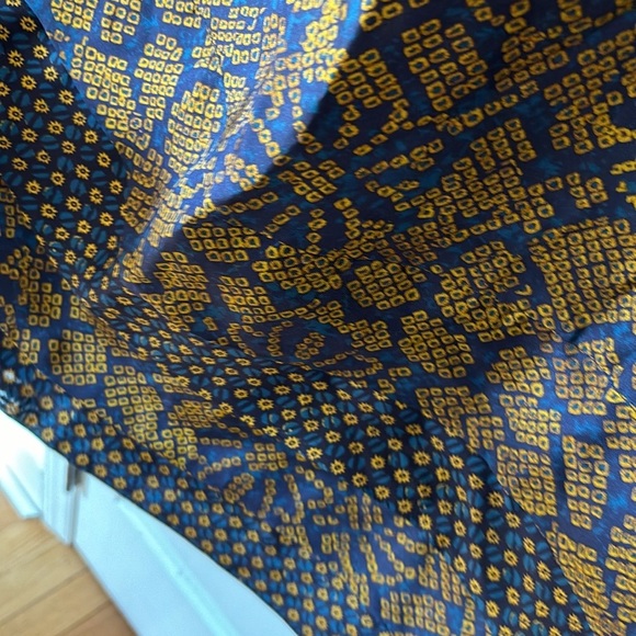 NEW ULLA JOHNSON Mika Dress in Hemlock Midi Size 8 Patterned Shoulder Tie Dress - Picture 8 of 16